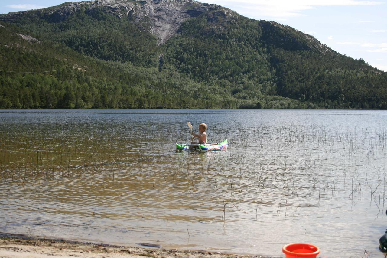 Отель Tommerneset Camping Innhavet Экстерьер фото