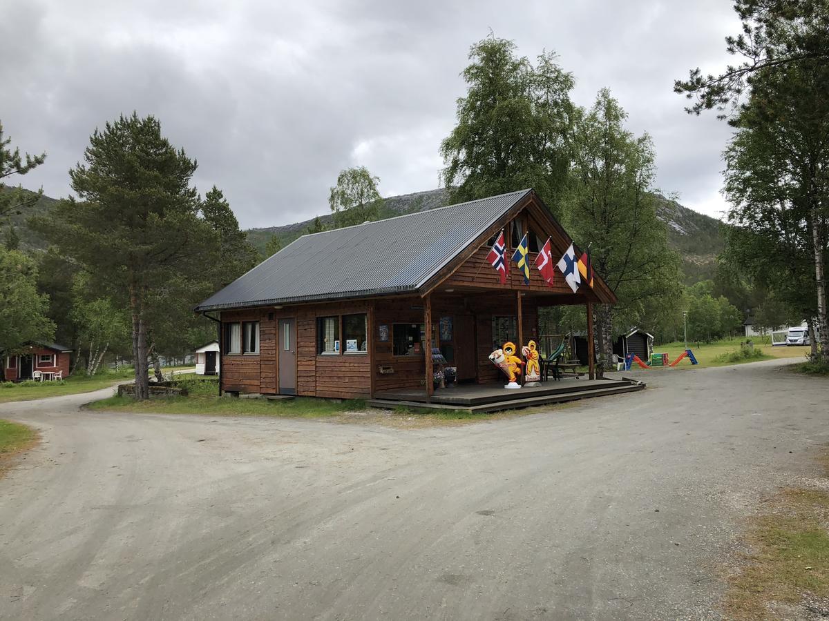 Отель Tommerneset Camping Innhavet Экстерьер фото