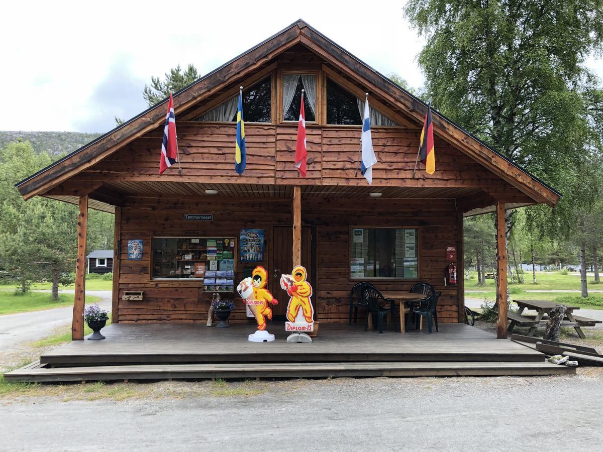 Отель Tommerneset Camping Innhavet Экстерьер фото